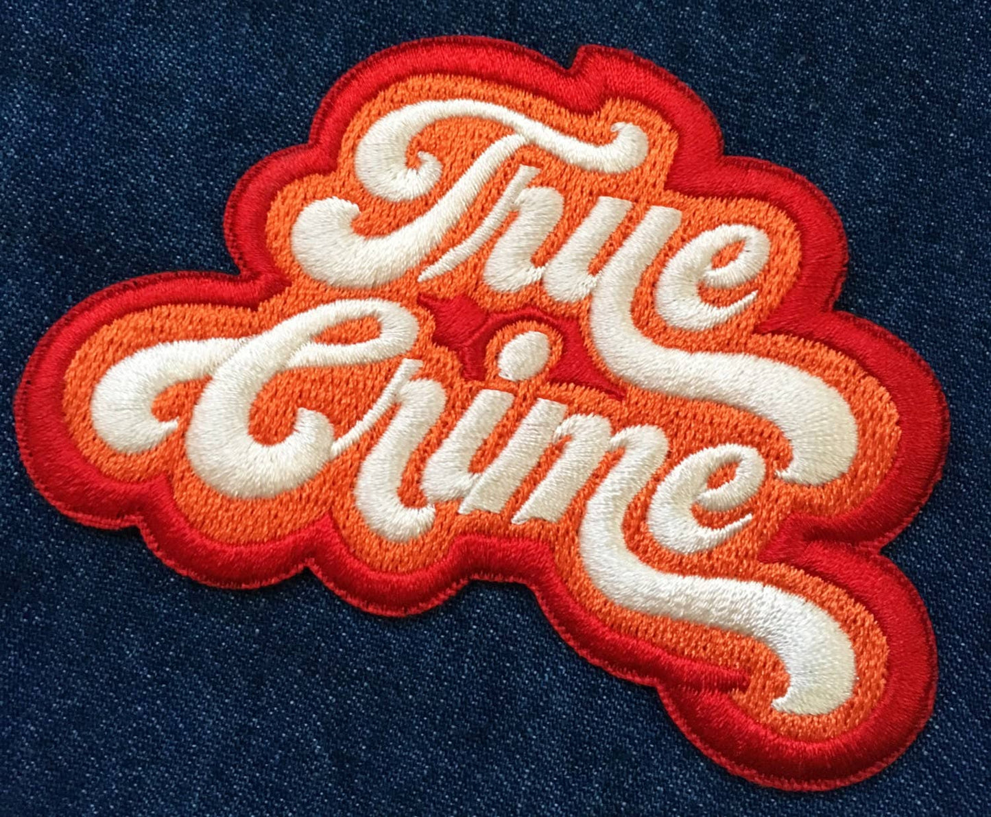 True Crime - Iron On Patch - homesewn