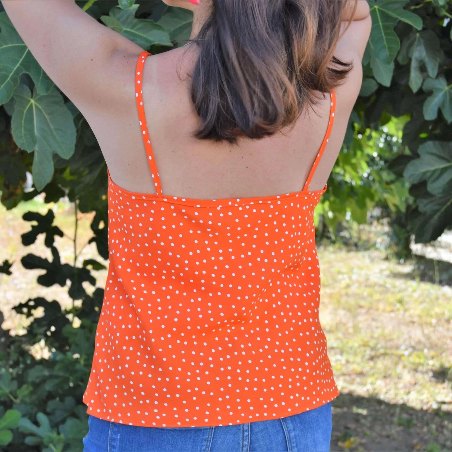 V-neck Camisole sewing pattern PDF DOWNLOAD - homesewn