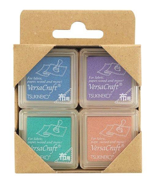 VersaCraft Ink Pad Set of 4 Colors - homesewn