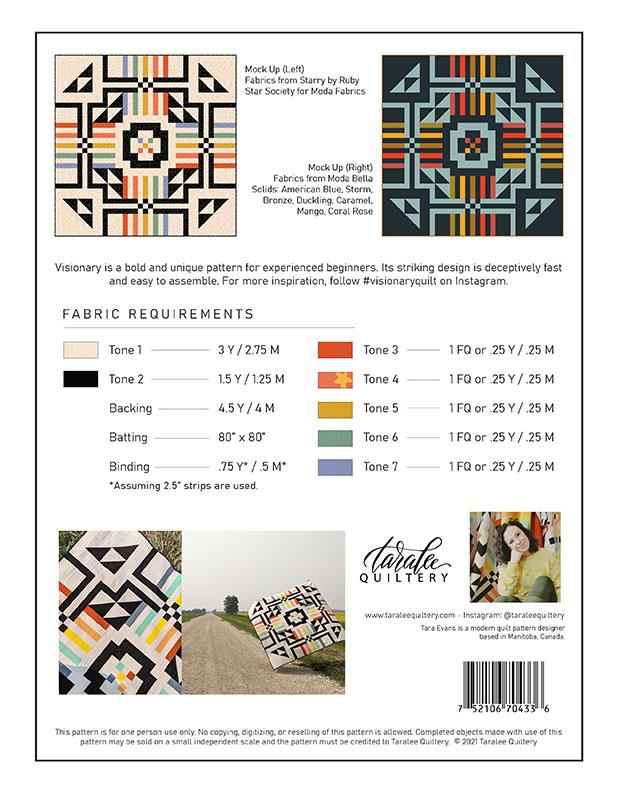 Visionary Quilt Pattern - homesewn