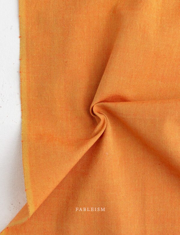 Watercolor Wovens in Saffron - homesewn