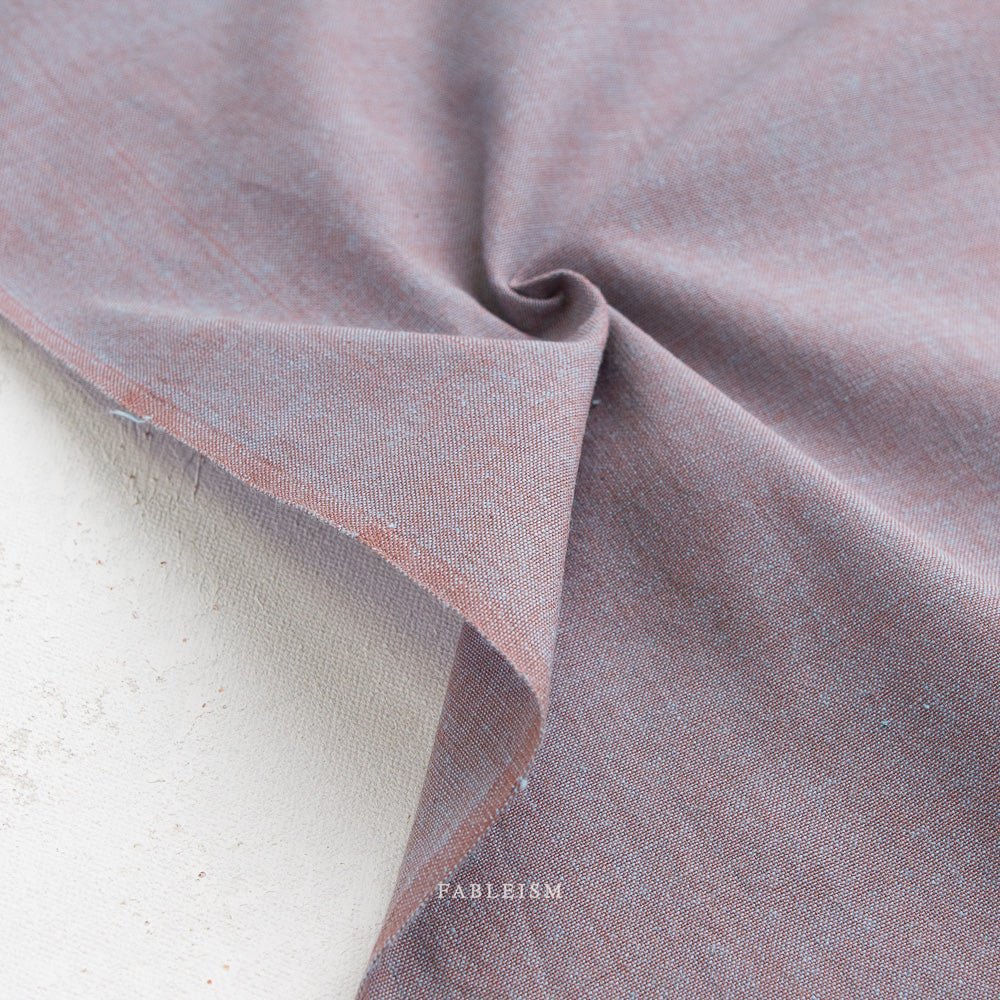 Watercolor Wovens in Thistle - homesewn