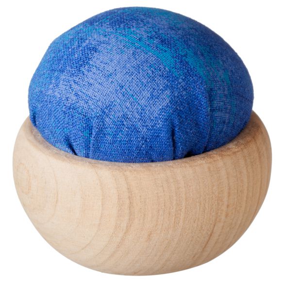 White Cherry Wood Pin Cushion - homesewn