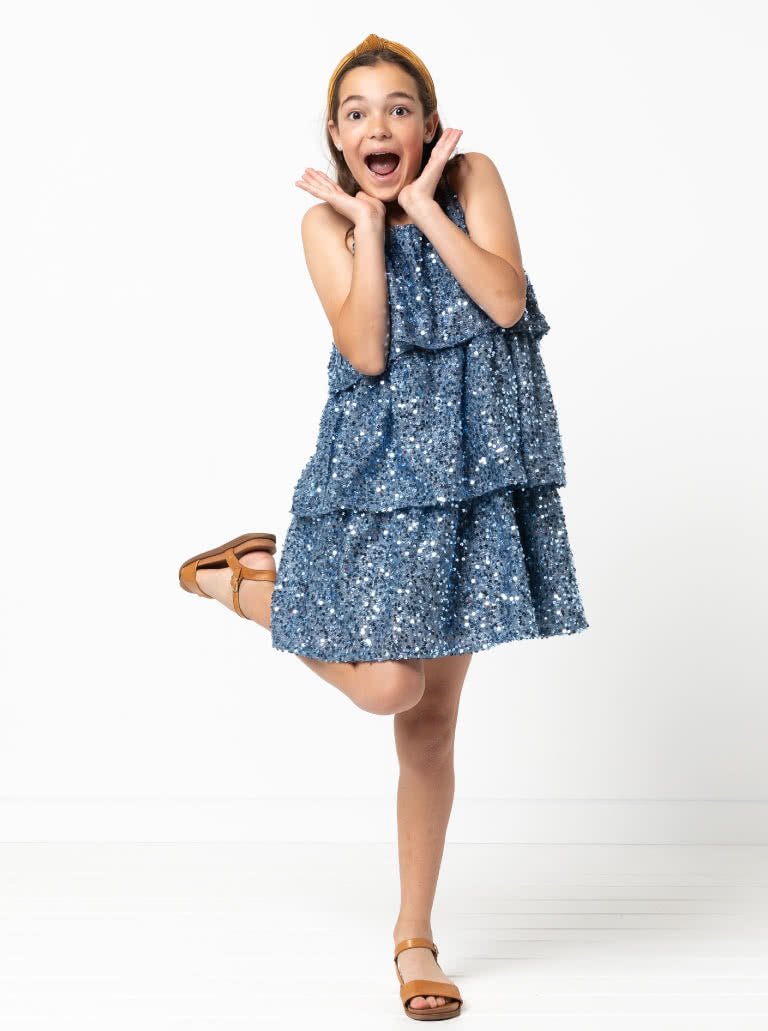 Wilma Teens Dress - Paper Sewing Pattern - Style Arc - homesewn