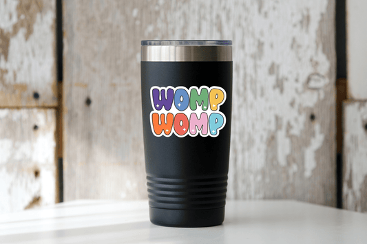 Womp Womp Sticker - vinyl, decal, funny, clever, cute - homesewn