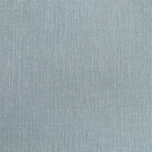 Yarn Dyed Dots in Bluebell by Suzy Quilts - 58" wide - homesewn