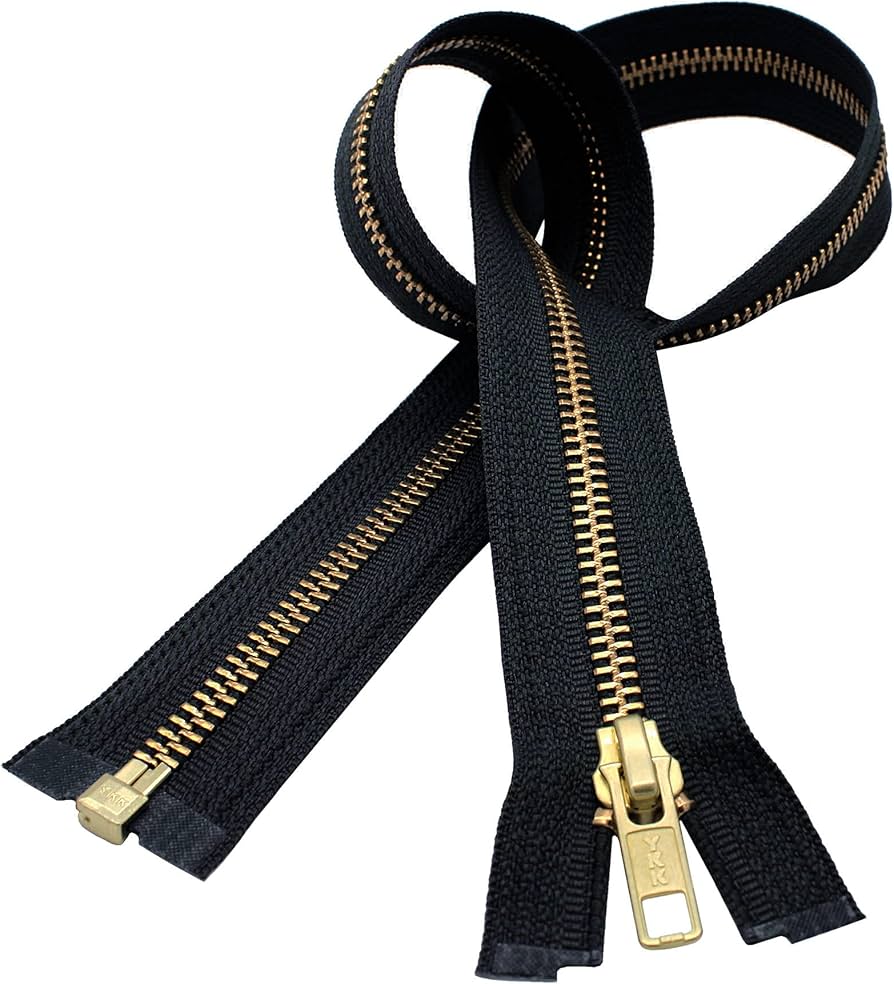 YKK Zipper 5 METAL Non - Separating - homesewn