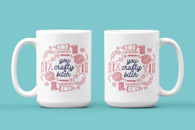 You Crafty Bitch - homesewn