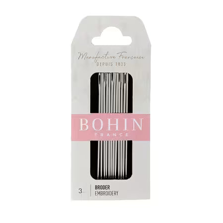 Embroidery Needles No 3 (12pc)