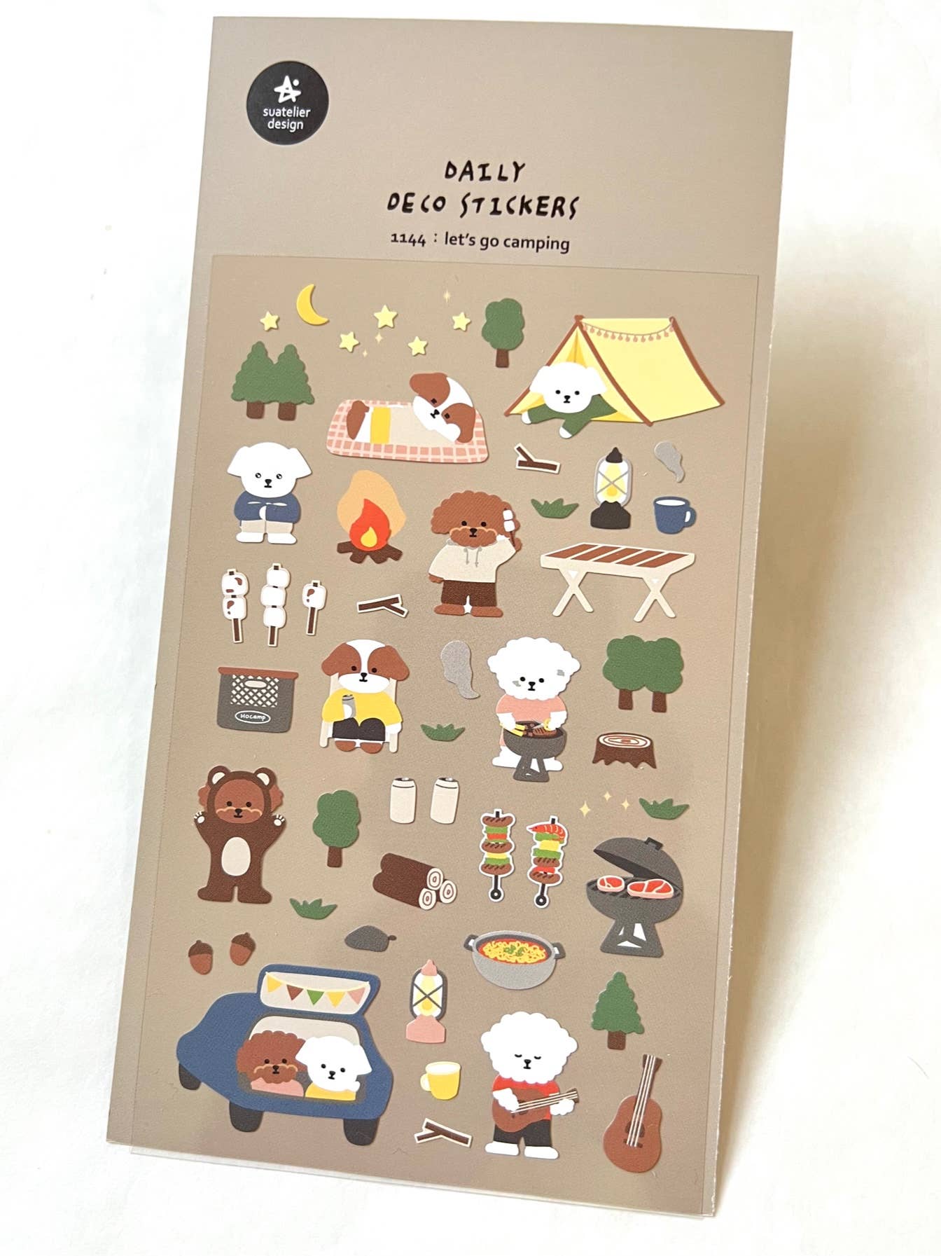 01144 LET'S GO CAMPING STICKERS - homesewn