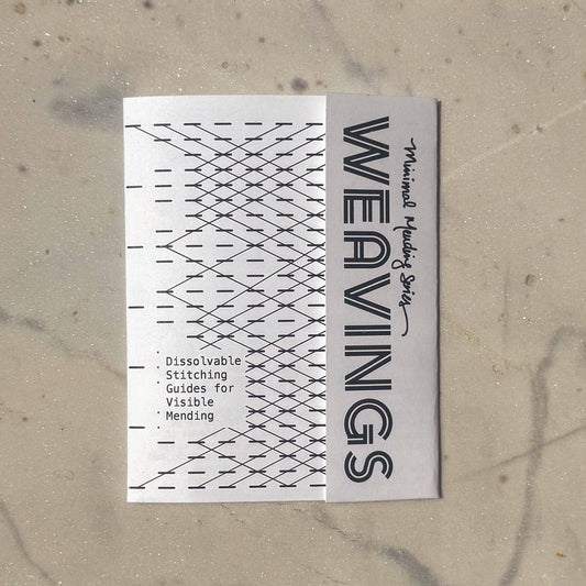 Weavings - Minimal Mending + Embellishment Transfer