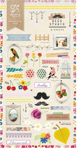 02013 Deco Studio Sticker - homesewn