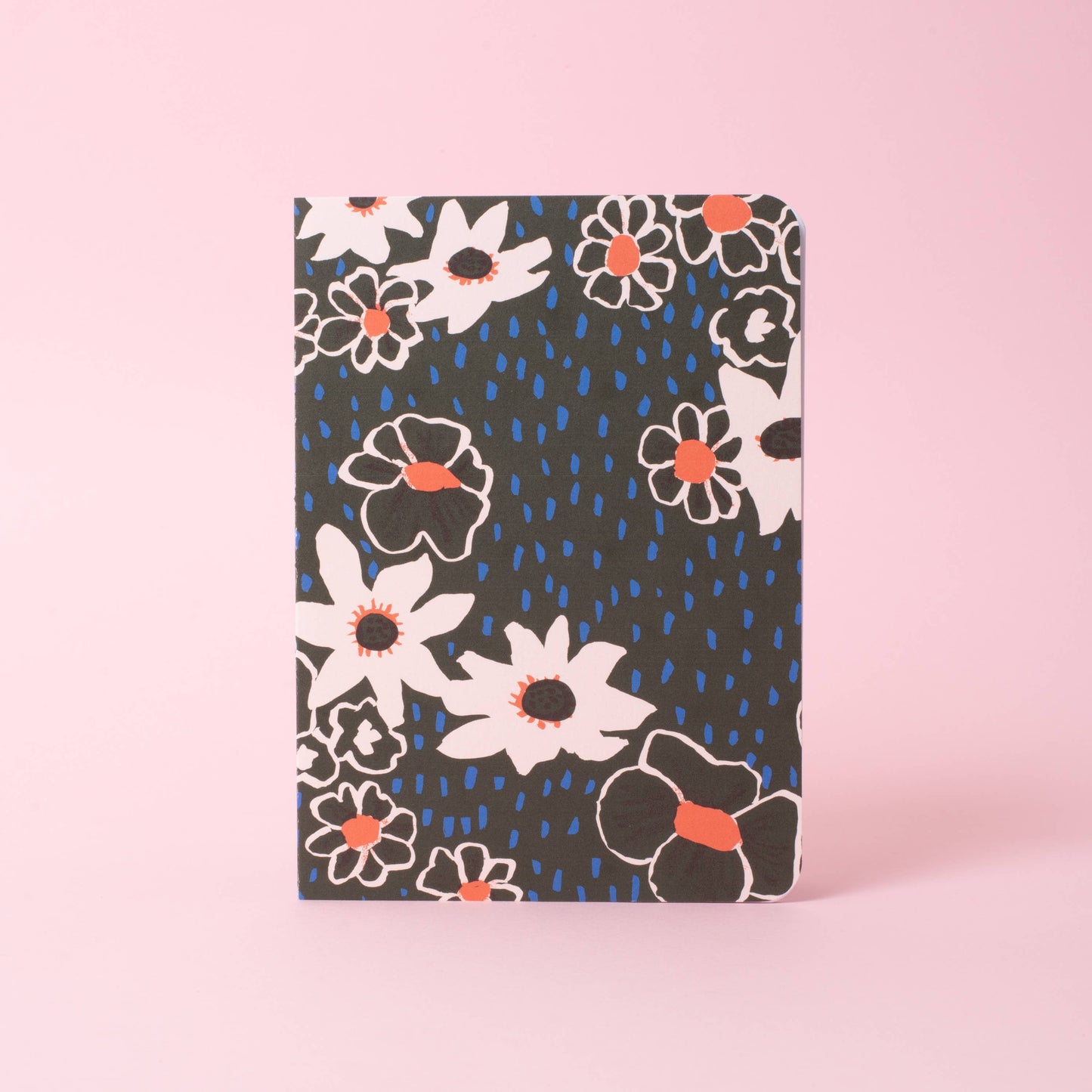 Dusk Flowers B6 Blank Notebook