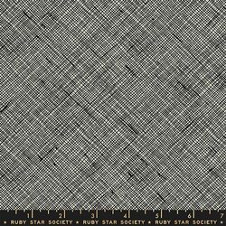 Memento Crosshatch in Black RS8007-17 - Ruby Star Society