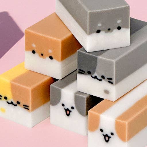 Magic Transform Animal Eraser – Cute Blind Box Puzzle Eraser