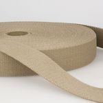 1 1/4" Cotton Webbing - Solid - Sold by the 1/4 yard - homesewn
