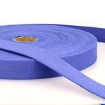 1 1/4" Cotton Webbing - Solid - Sold by the 1/4 yard - homesewn