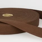 1 1/4" Cotton Webbing - Solid - Sold by the 1/4 yard - homesewn