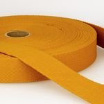 1 1/4" Cotton Webbing - Solid - Sold by the 1/4 yard - homesewn
