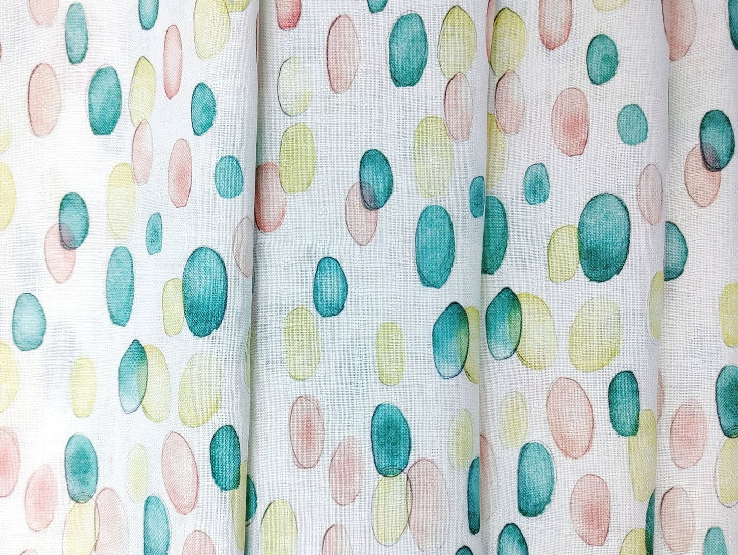 100% Linen - Dots Fabric 52" wide TLL - homesewn