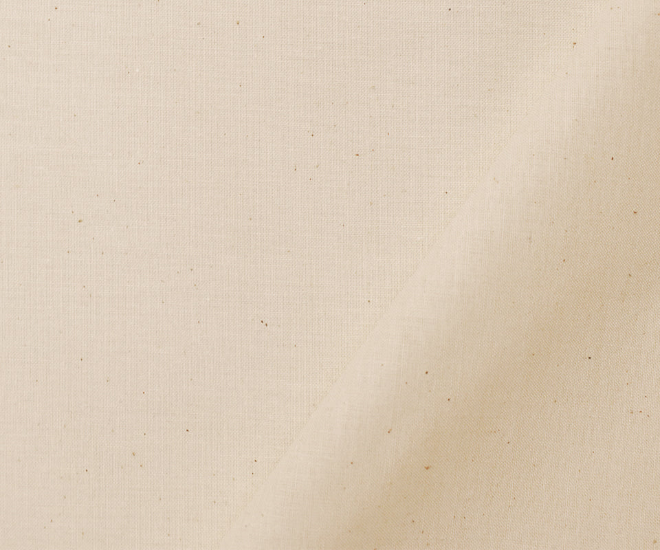 Unbleached Cotton Muslin 100% Cotton 44" wide - Sold by the 1/4 Yard