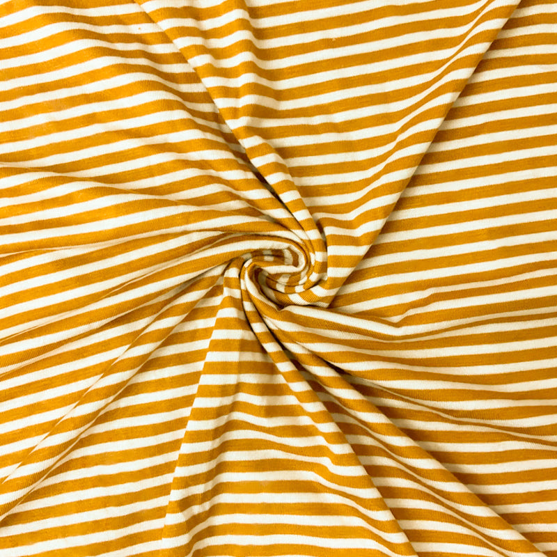 Rayon Spandex Stripe Jersey Knit 58" wide - Sold by the 1/4 Yard