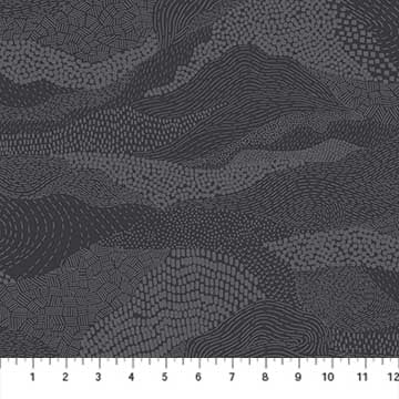 108" Elements Wide Back - Charcoal - homesewn