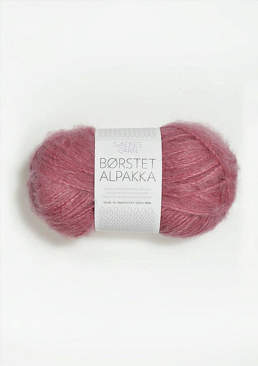 Borstet (Brushed) Alpakka - homesewn