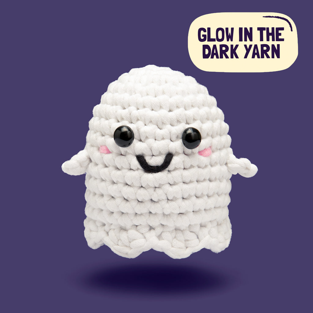 Snooky the Ghost Crochet Kit - The Woobles