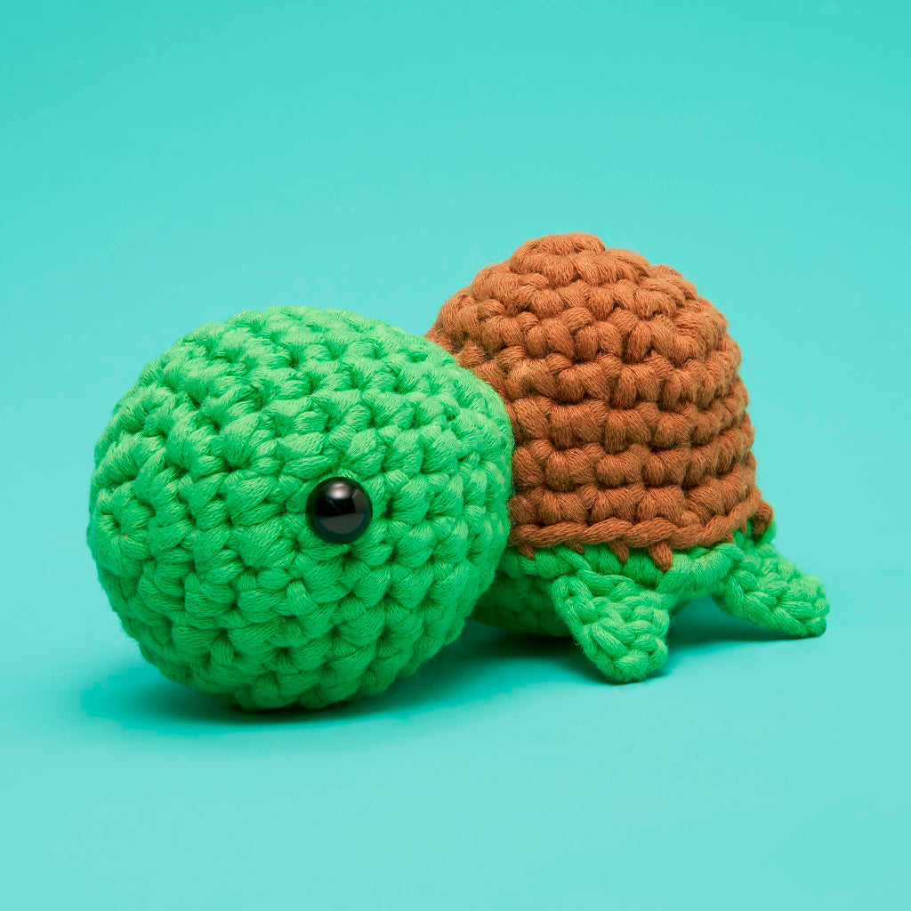 Emilio the Turtle Crochet Kit - The Woobles