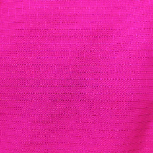 100% Nylon Ripstop - Water Repellent - Neon Hot Pink