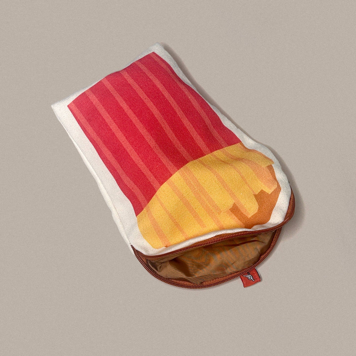 Fries Canvas Zipper Pouch/Pencil Case