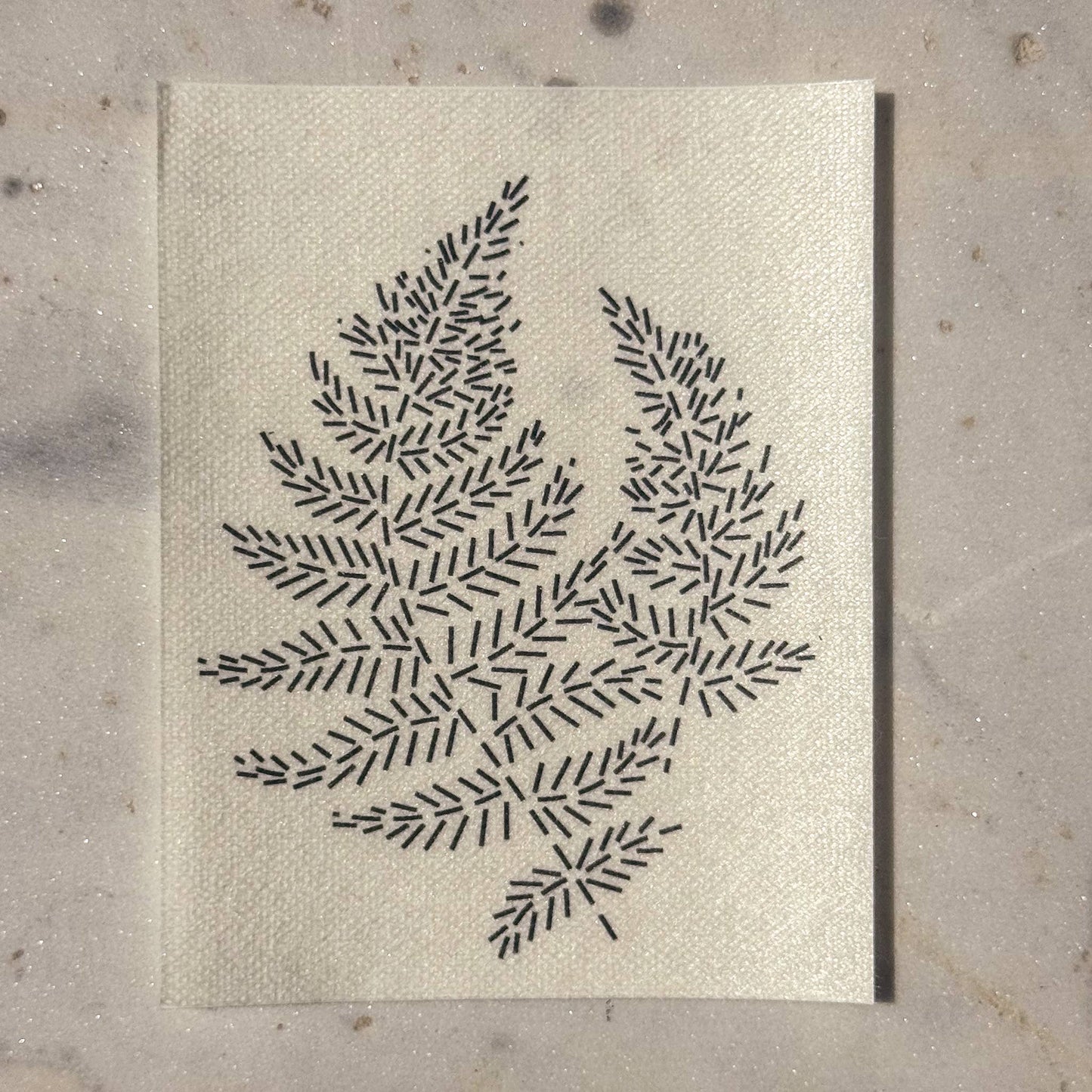 Frond: Mending + Embellishment Transfer