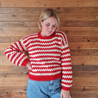 Crochet Class: Candy Cane Sweater