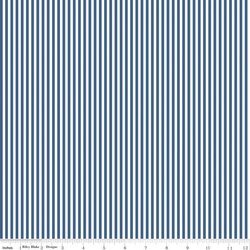 1/8" Stripes - Denim - Riley Blake - homesewn