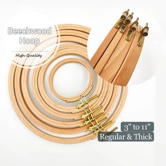Round Beechwood Hoop