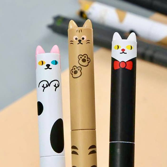 22728 Expression Cat Gel Pen - 36 - homesewn