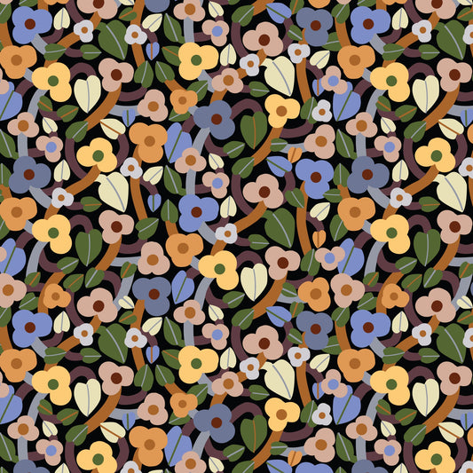Summer Bramble - Black/Multi - Firefly Moon