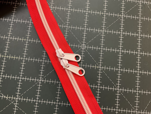 Colorful Zipper 30in - Size 5 Dual Pull