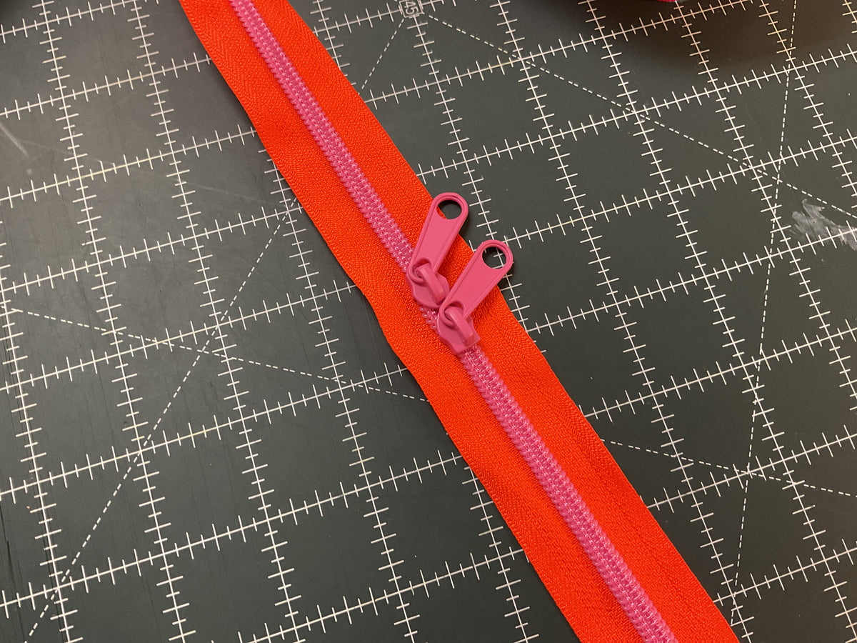 Colorful Zipper 30in - Size 5 Dual Pull