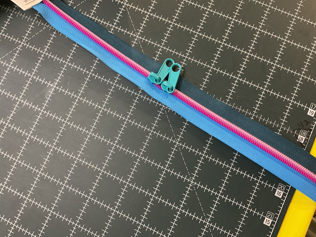 Colorful Zipper 30in - Size 5 Dual Pull