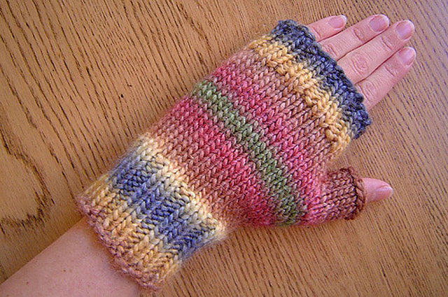 Knitting Class: Fingerless Mitts
