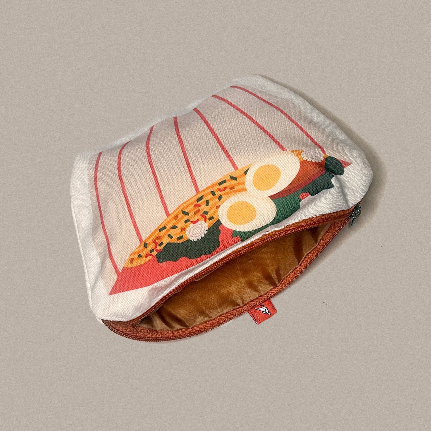 Ramen Bowl Canvas Zipper Pouch/Pencil Case