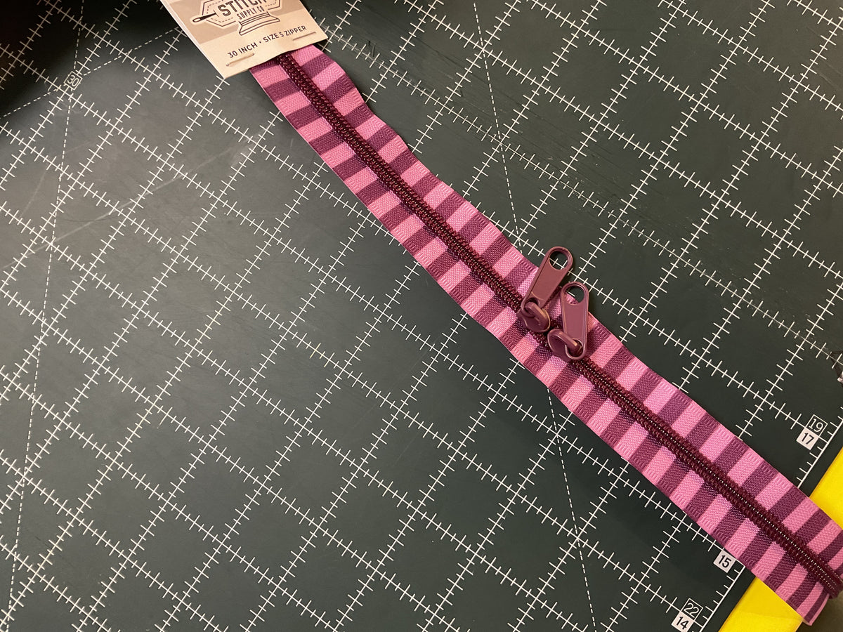 Colorful Zipper 30in - Size 5 Dual Pull