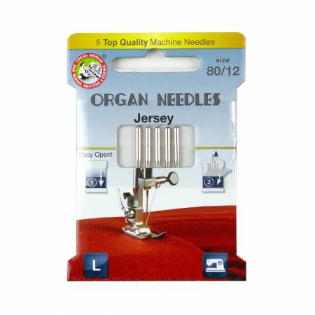 Jersey Sewing Machine Needles - 80/12 - homesewn