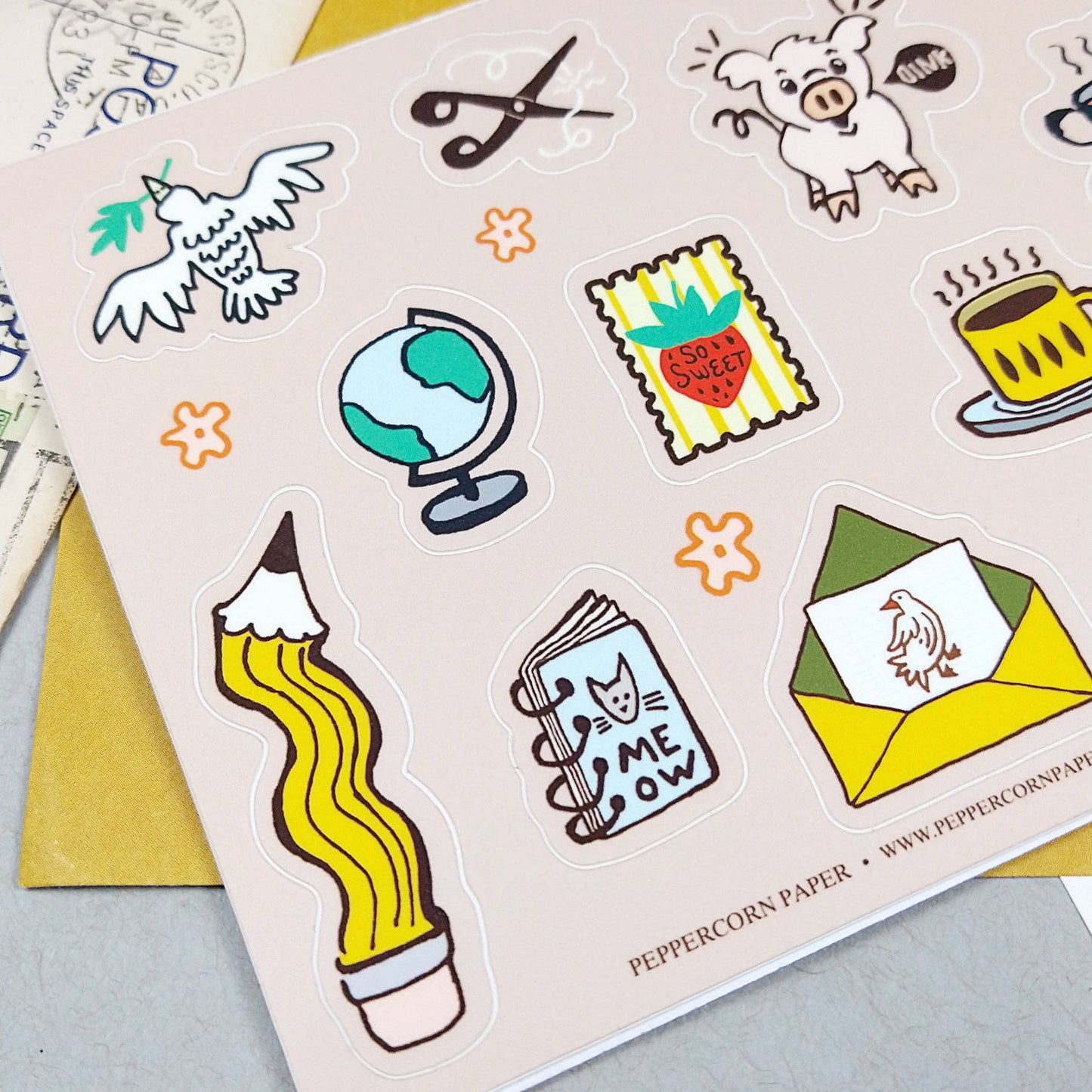 Cozy Time Sticker Sheet