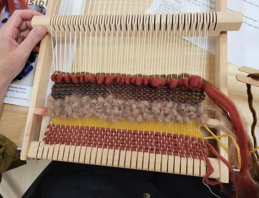 Weaving - Intro to Weaving Class - homesewn
