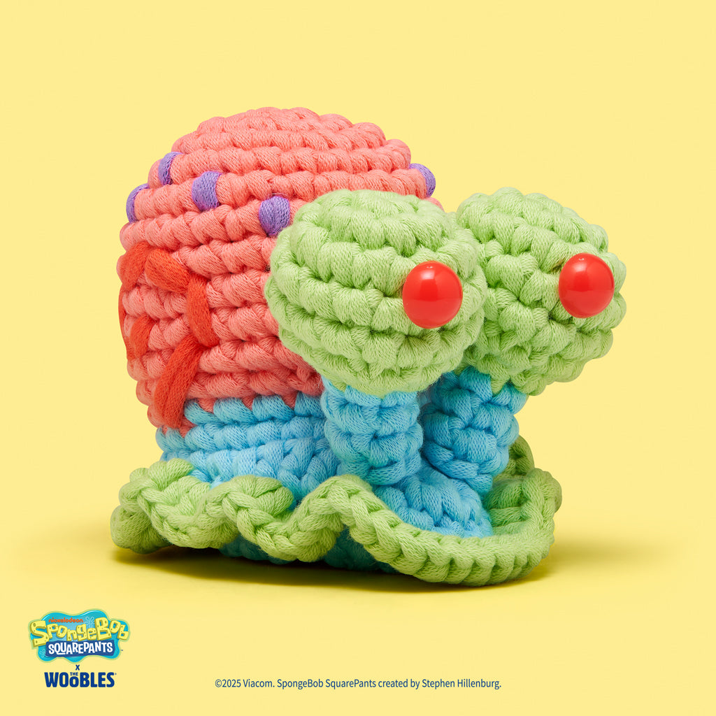 Gary the Snail Crochet Kit - The Woobles