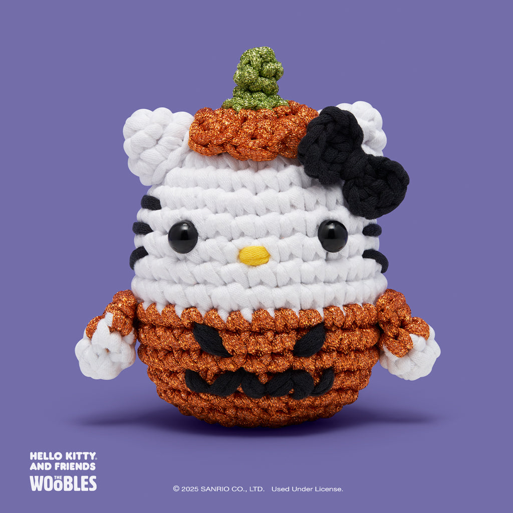 Halloween Hello Kitty Crochet Kit - The Woobles