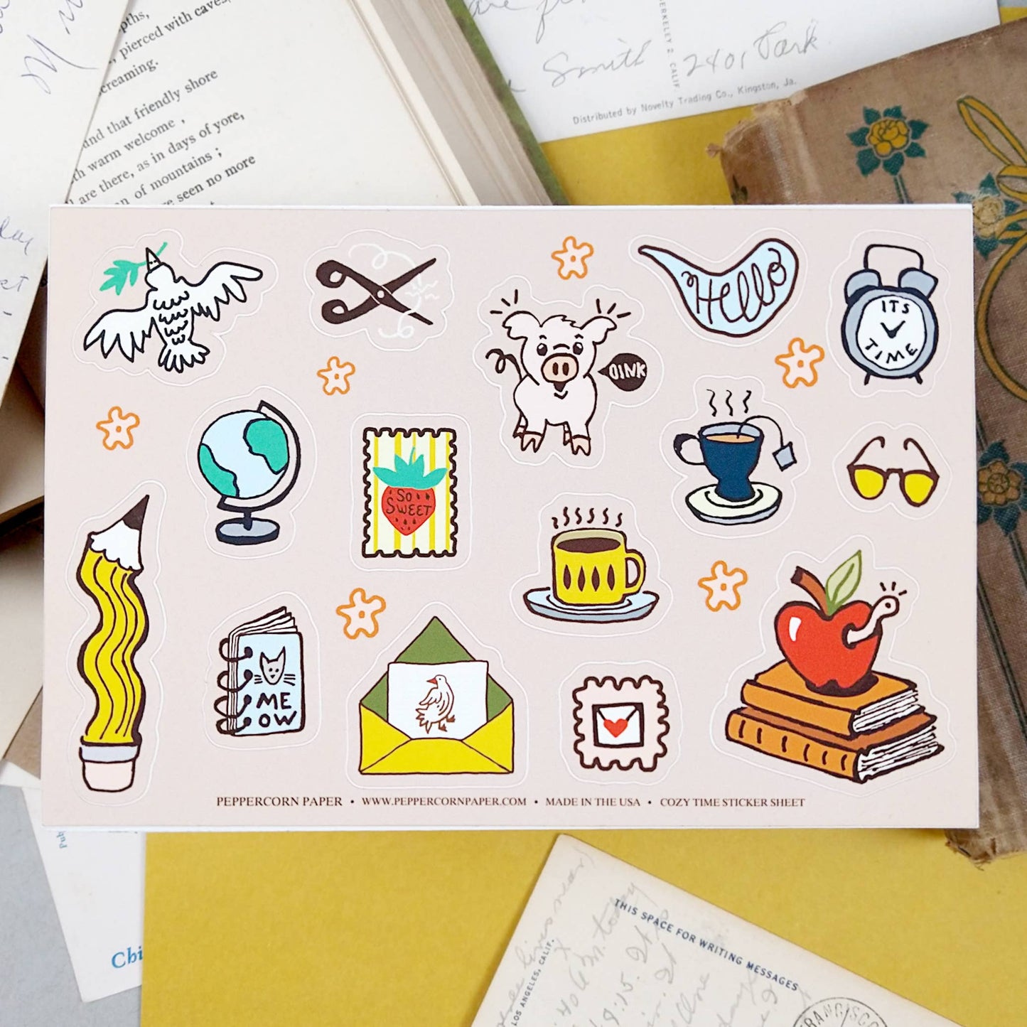 Cozy Time Sticker Sheet